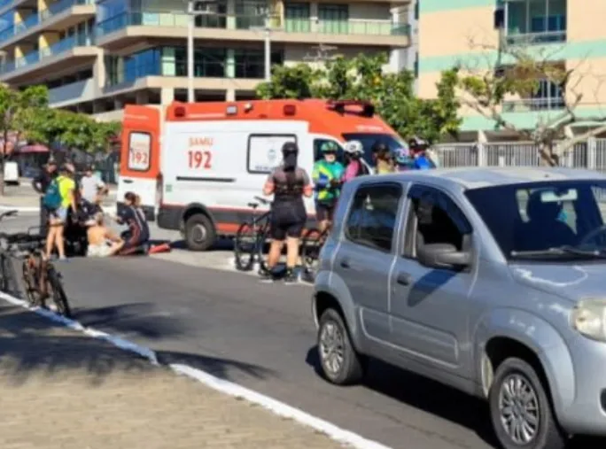 Motorista prestou socorro a vítima