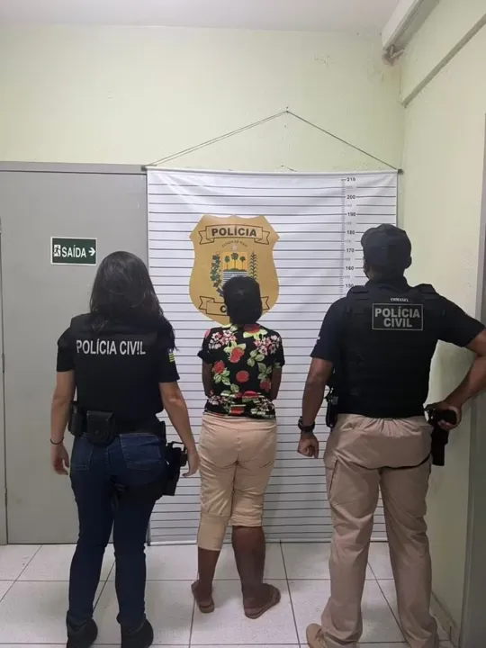 A polícia informou que a mulher já está sob investigação por outros crimes