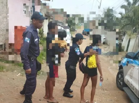 A vítima e o agressor foram levados para a 126° DP