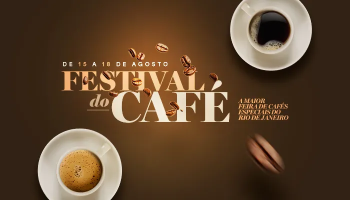 A agenda inclui palestras sobre a história e as curiosidades do café, oficinas de métodos de preparo da bebida