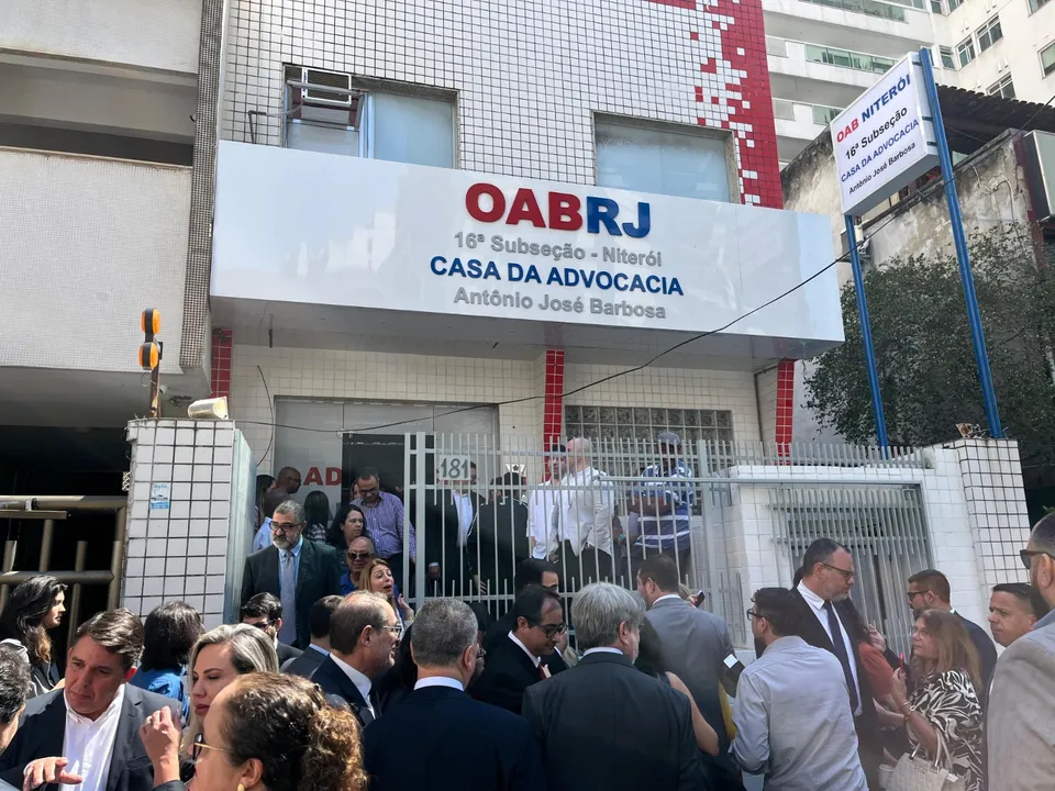 Casa da Advocacia em Icaraí sendo inaugurada