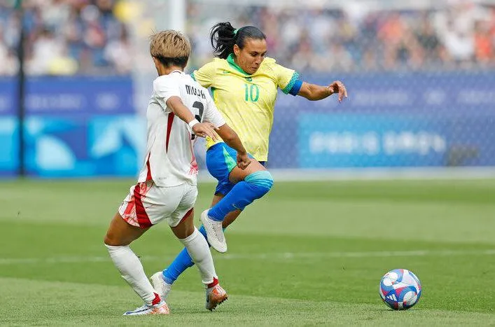 Marta confia na classificação da seleção feminina para as quartas de final dos Jogos de Paris