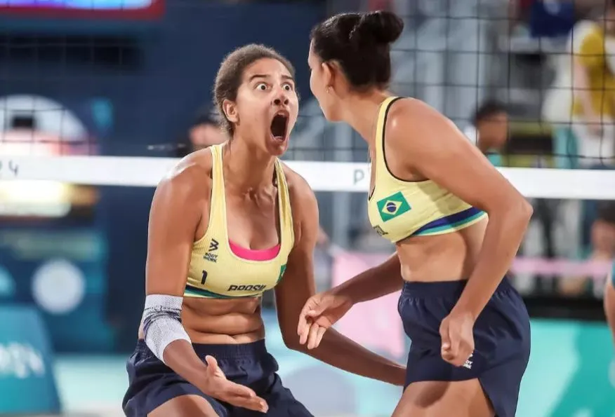 Ana Patrícia e Duda vencem dupla da Austrália e estão na final do vôlei de praia