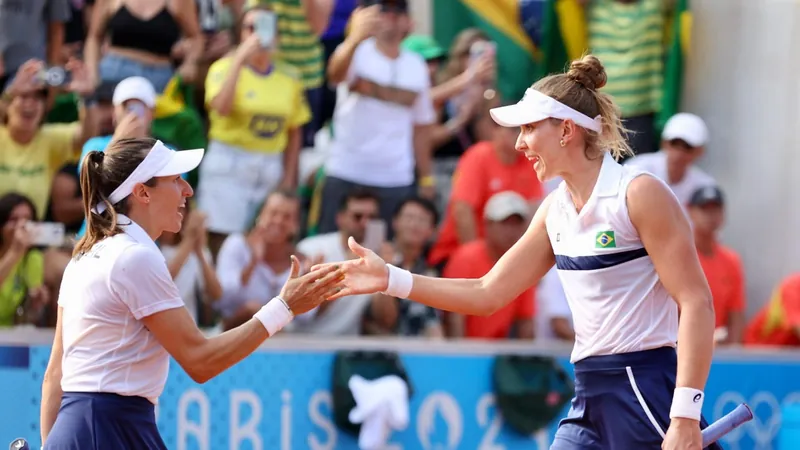 Partida terminou com vitória por 2 sets a 0 para o Brasil