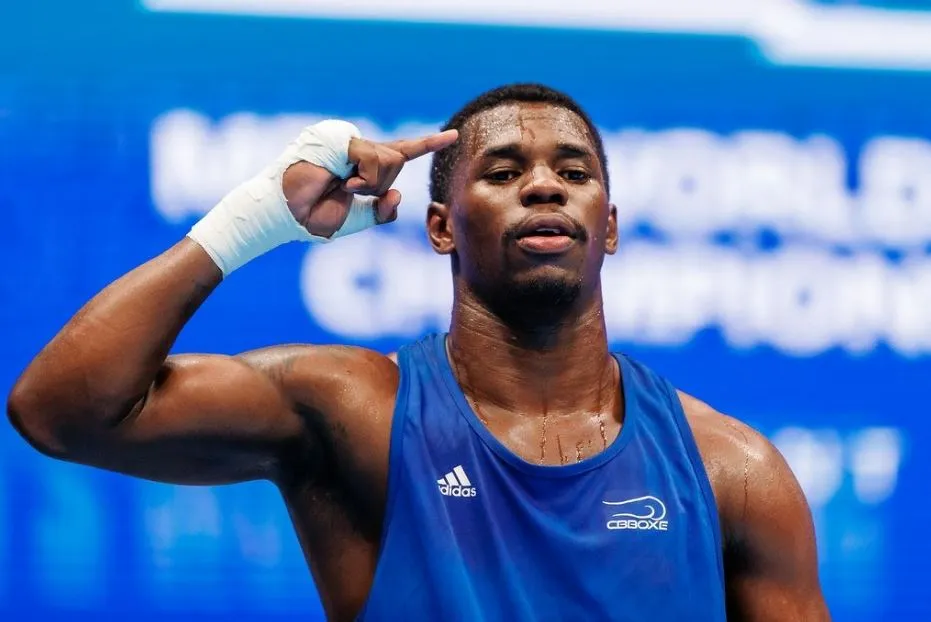 Wanderley Pereira venceu e avançou para as quartas de final do boxe, na categoria até 80kg