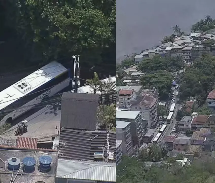 Estrada do Itanhangá  foi fechada em dois sentidos