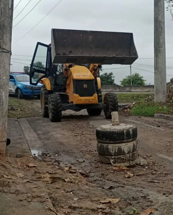 Seis vias foram liberadas na comunidade do Catarina