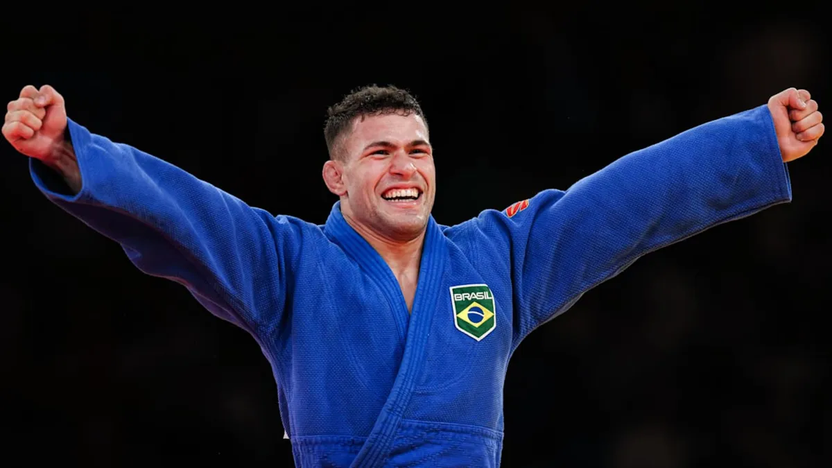 Willian Lima, do judô, foi o primeiro brasileiro a conquistar medalha em Paris 2024