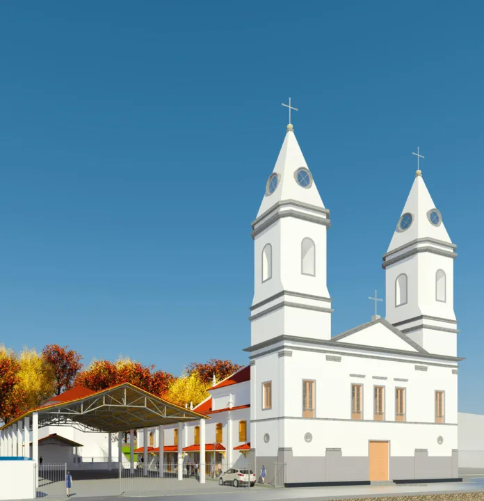 Projeto de reforma da Igreja Matriz, em São Gonçalo (RJ)