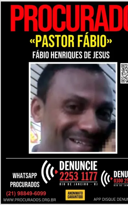 Pastor é procurado há dois anos