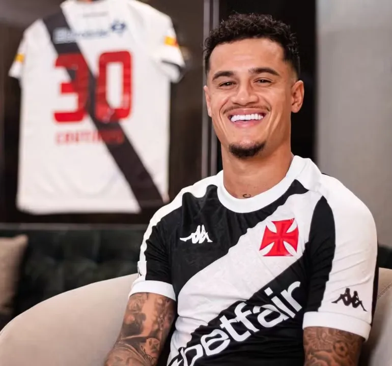 Philippe Coutinho pode começar o próximo jogo do Vasco como titular