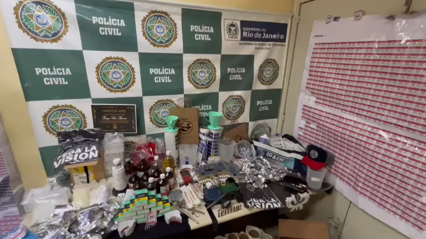 Laboratório de medicamentos falsos encontrado na Baixada Fluminense