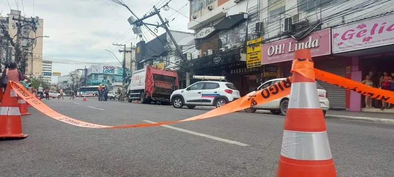 De acordo com a ENEL, 47 estabelecimentos ficaram sem energia elétrica