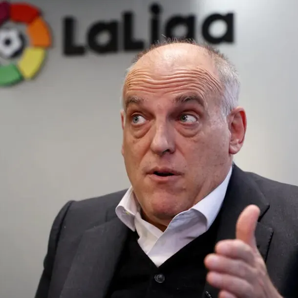 Javier Tebas, presidente de LaLiga, reclamou sobre o Mundial de Clubes do próximo ano