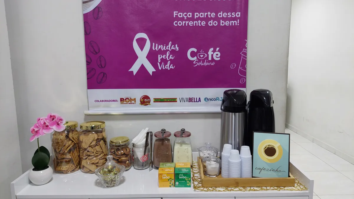 O café será oferecido todos os dias pela manhã, de segunda à sexta, a partir das 7h30