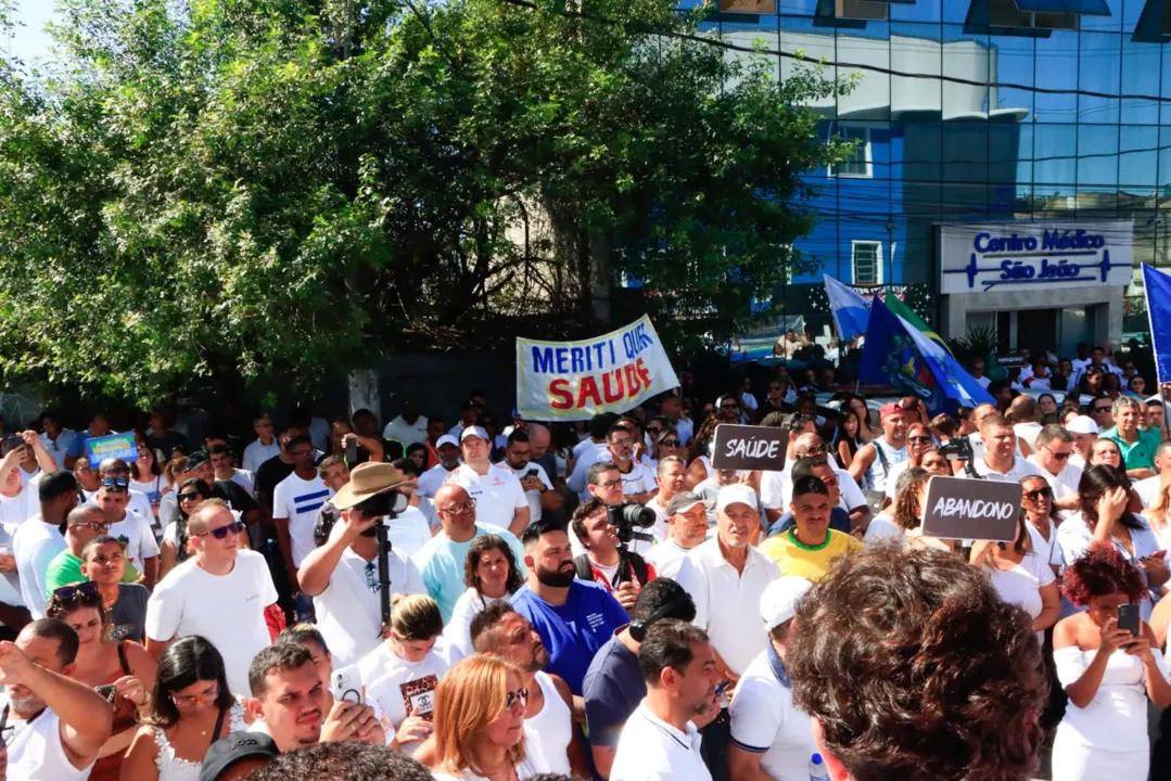 Imagem ilustrativa da imagem Protesto é organizado em prol da saúde pública em São João de Meriti