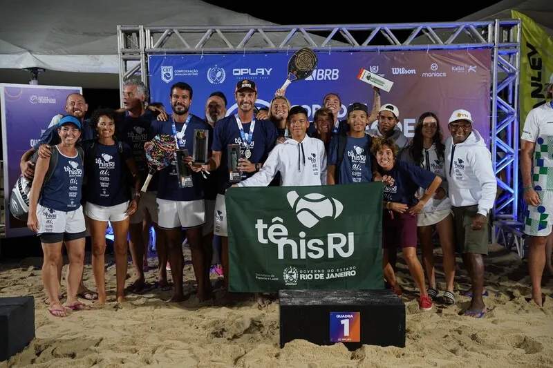 Ralff Abreu é o novo coordenador de equipes de Beach Tennis da Ténis RJ