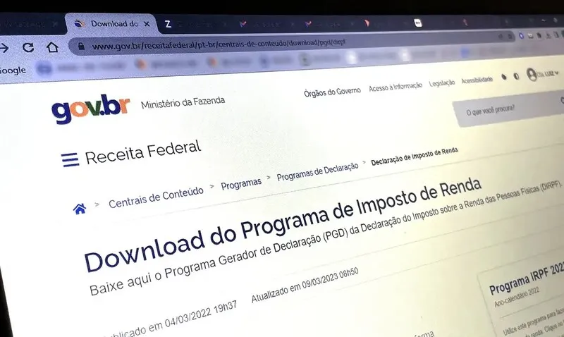 O pagamento da restituição é realizado na conta bancária informada na Declaração de Imposto de Renda