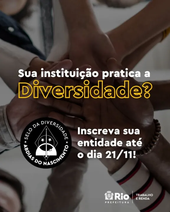 A Prefeitura do Rio de Janeiro vai homenagear instituições e empresas que fazem a diferença quando o assunto é diversidade e inclusão