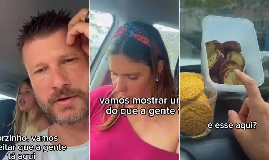 Rodrigo Hilbert mostra os lanches saudáveis que a família consome nas viagens