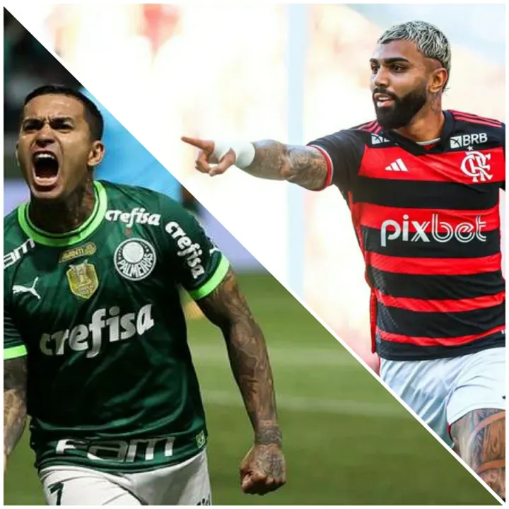 Palmeiras e Flamengo negociam troca entre Gabigol e Dudu