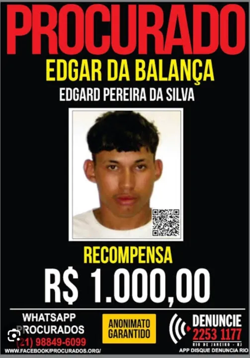 'Edgar da Balança' foi preso na região da Trindade