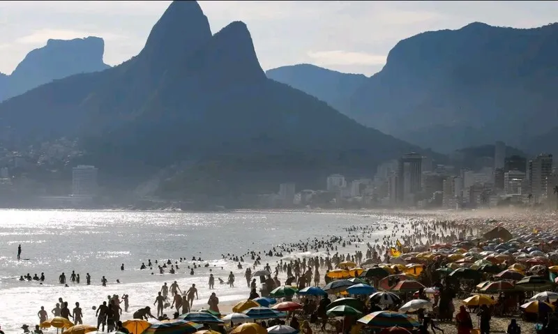 Essa é a maior marca de sensação térmica desde o início do verão