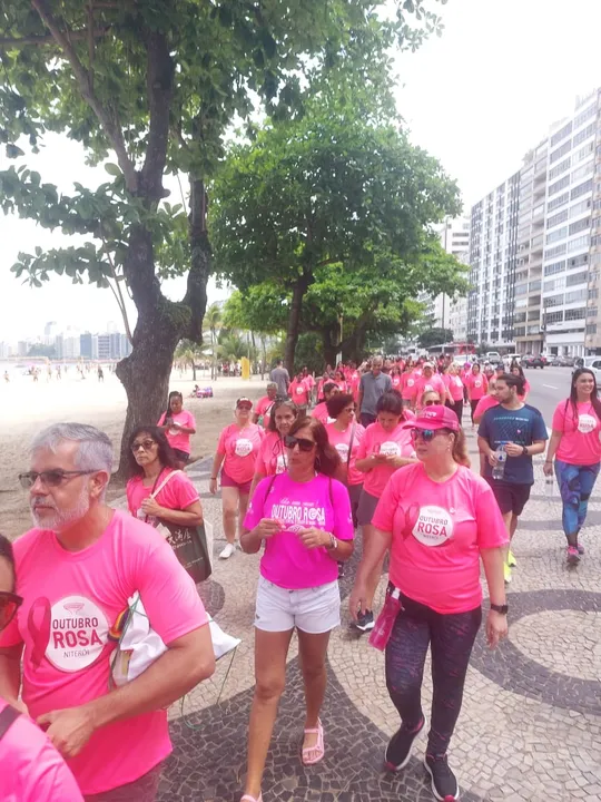 O evento é organizado por mulheres que passaram pelo tratamento contra o câncer