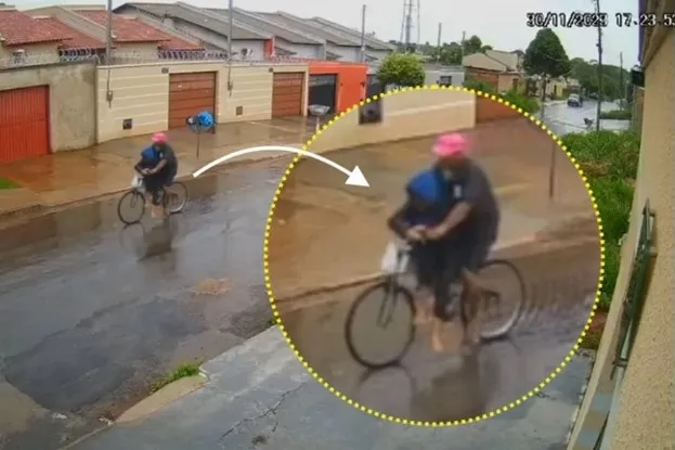 Acusado pintou a bicicleta para se livrar das provas