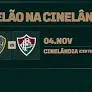 Tricolores se concentram na Cinelândia para assistir a grande decisão
