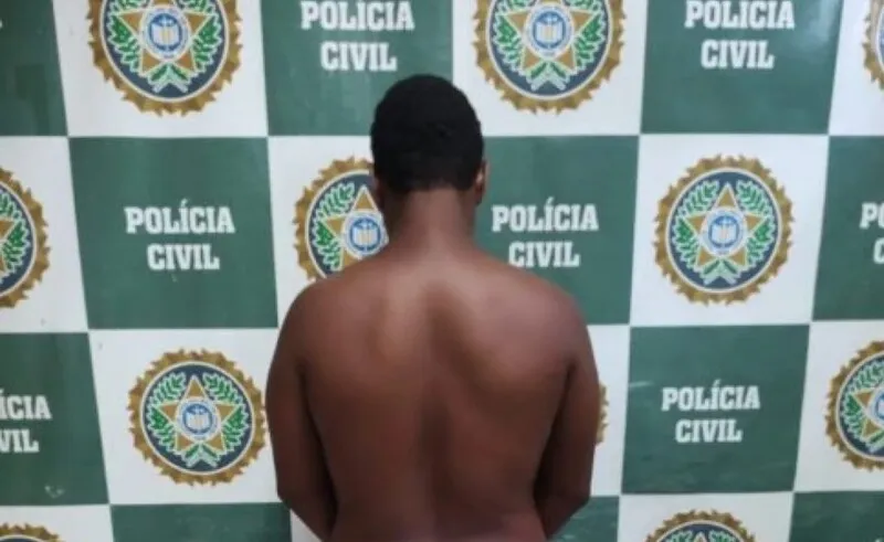 O acusado foi preso pelo crime de extorsão