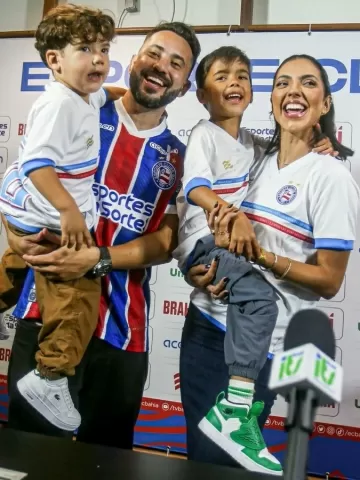 Apresentação oficial de Everton Ribeiro no Bahia