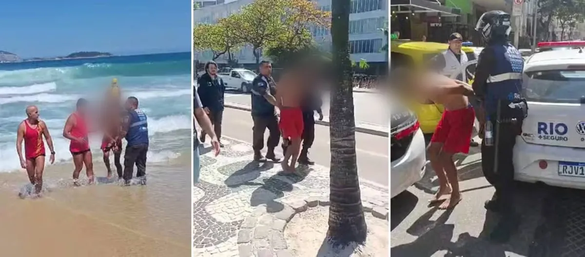 O caso aconteceu no Arpoador, na Praia de Ipanema, Zona Sul do Rio