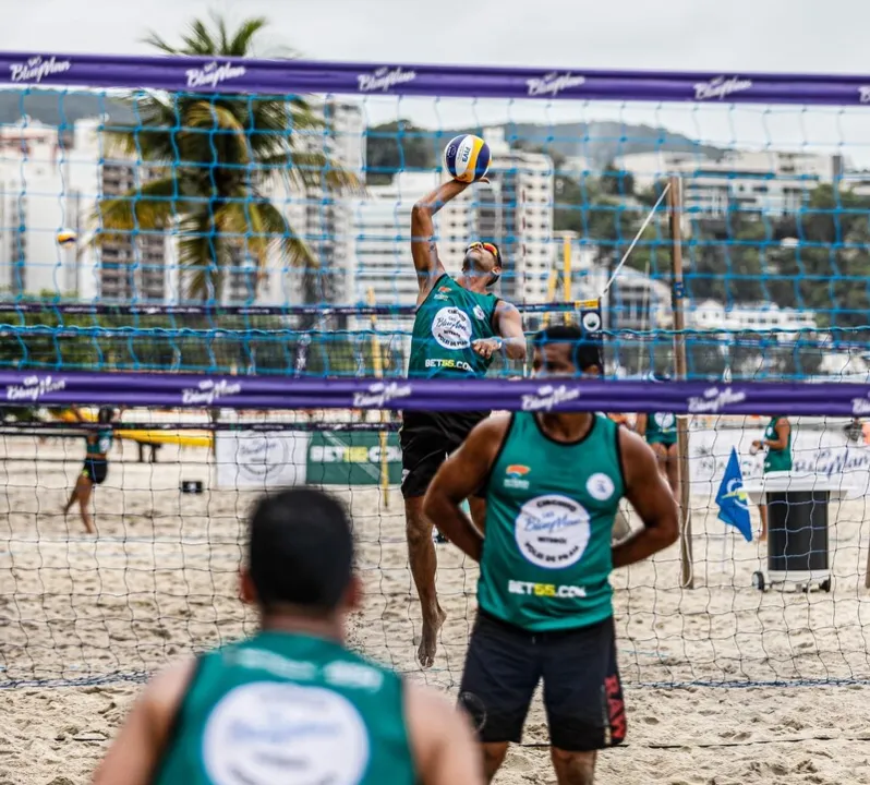 ​Oito quadras estarão esperando os mais de 400 atletas inscritos para a disputa do vôlei de praia