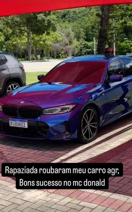 O lateral Wesley, teve seu carro roubado em Bonsucesso