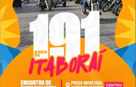 21º Encontro de Motociclistas agita Praça Marechal Floriano Peixoto, em Itaboraí