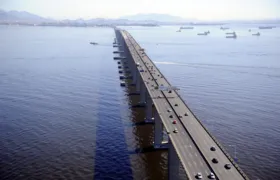 Acidente provoca morte de motociclista na Ponte Rio-Niterói