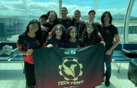 Alunos da Firjan SESI SG participam da etapa nacional do torneio de robótica, em Brasília