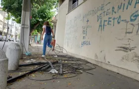 Ano novo, problema antigo: cabos são alvos contínuos de furtos no Centro de Niterói