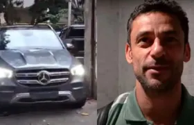 Após assalto, polícia recupera carro de Fred, do Fluminense