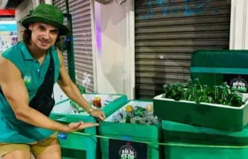 Artistas parabenizam  ator Daniel Erthal por iniciativa como vendedor ambulante