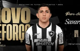 Botafogo anuncia a contratação de Savarino