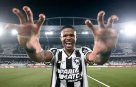 Botafogo e empresários de Júnior Santos passam por impasse pela renovação de contrato