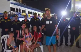 Brasileiros são resgatados em bote após passar 9 horas no mar na Colômbia