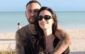 Bruna Biancardi e Neymar trocam carinhos em publicação nas redes sociais