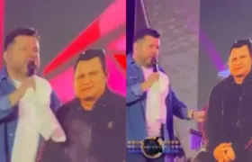 Bruno faz show ao lado e totem de Marrone ; Veja o Vídeo!