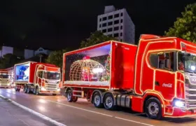 Caravana de Natal da Coca-Cola em Niterói; confira a rota!