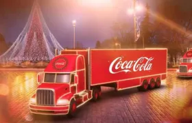 Caravana de Natal da Coca-Cola passa por São Gonçalo na noite desta sexta-feira (1)
