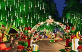 Decoração natalina do Campo de São Bento será inaugurada nesta semana