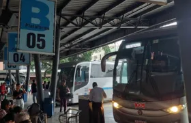 Feriado prolongado gera grande movimentação na Rodoviária de Niterói